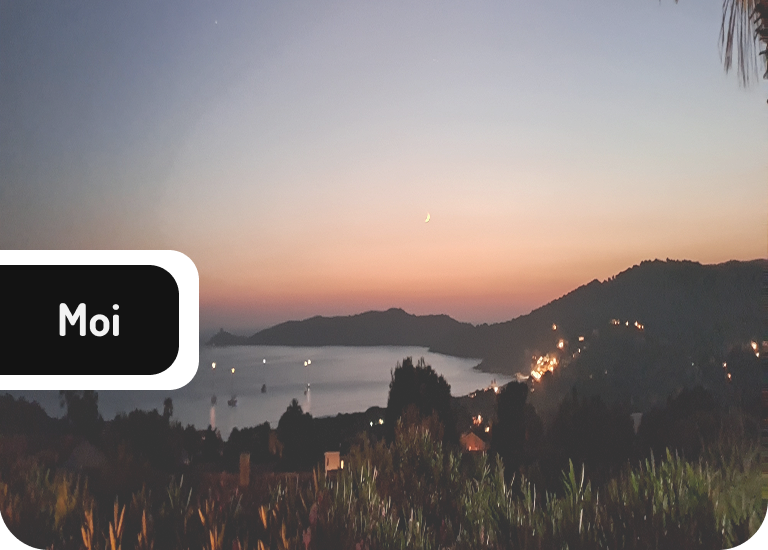 Image de fond avec un titre pour la page a propos